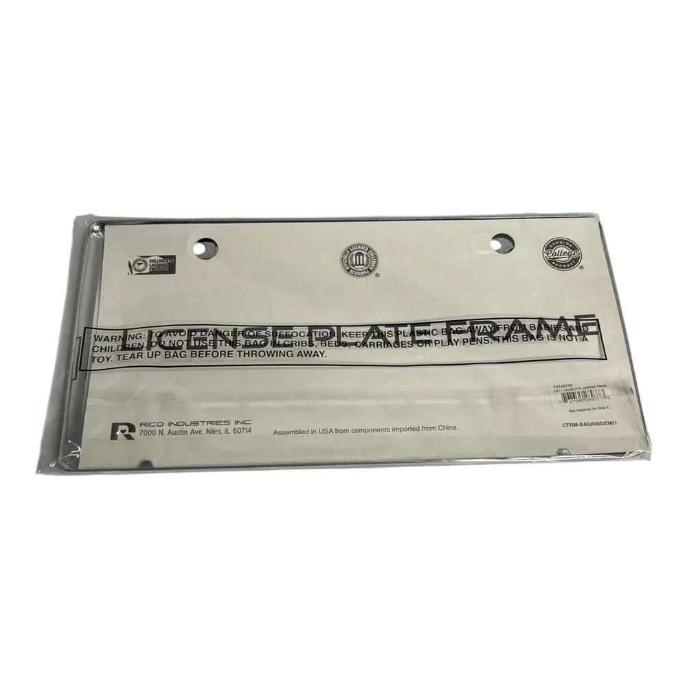 Rico Industries UNC Charlotte Forty Niners License Plate Frame College Carolina